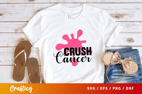 Crush cancer Svg Design SVG Designangry 