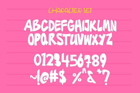 Crush Lucy - Playful Display Font Font Mozzatype 