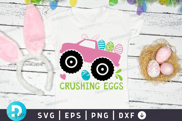 Crushing eggs Svg Design SVG Regulrcrative 