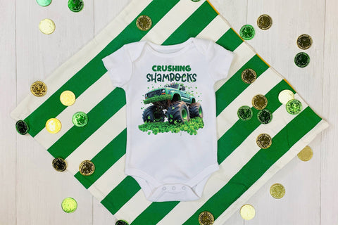 Crushing Shamrocks, St. Patricks Day Sublimation Sublimation CraftLabSVG 