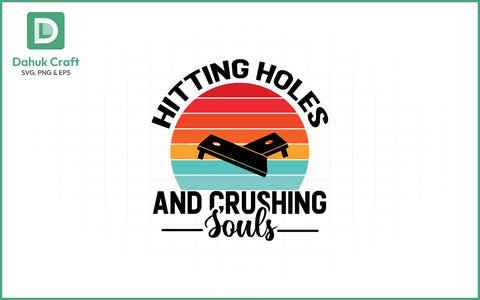 Crushing Souls SVG – Cornhole Retro Crushing Souls SVG PNG & EPS V26 SVG dahukdesign 