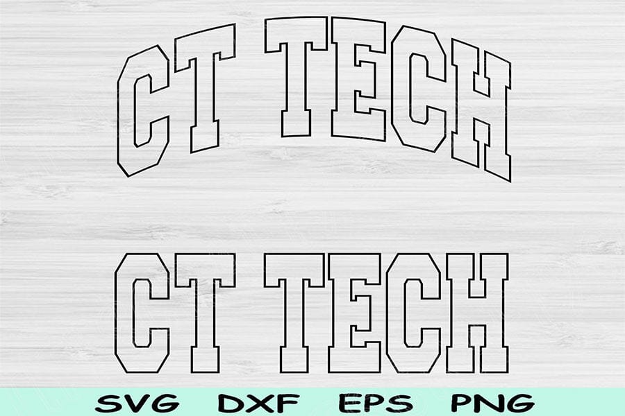 CT Tech Svg Cut Files, CT Tech Png, CT Technologist Svg Files For ...