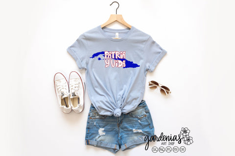 Cuba Patria y Vida Graffiti SVG SVG Gardenias Art Shop 