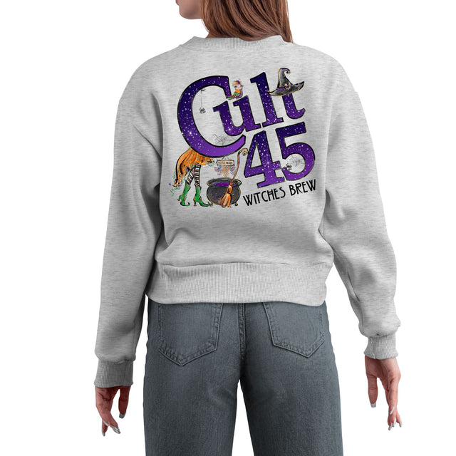 Cult 45 Witches Brew Halloween PNG | Spooky Political Humor | Magical Cauldron Design Sublimation Crafting After Dark 