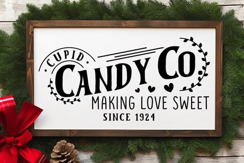 Cupid Candy Co, Farmhouse Valentine SVG SVG CraftLabSVG 