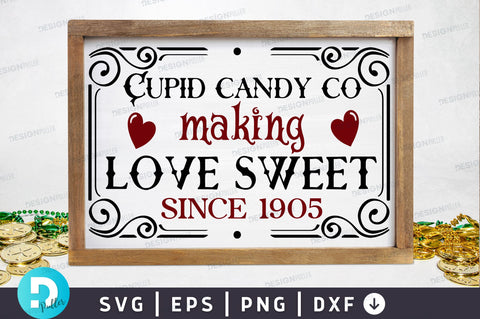 Cupid candy co making love Svg Design SVG Regulrcrative 