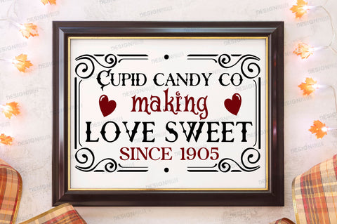 Cupid candy co making love Svg Design SVG Regulrcrative 