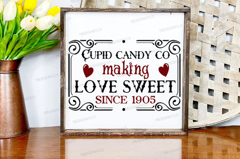 Cupid candy co making love Svg Design SVG Regulrcrative 