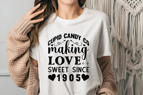 Cupid candy co making love sweet since 1905 SVG Angelina750 