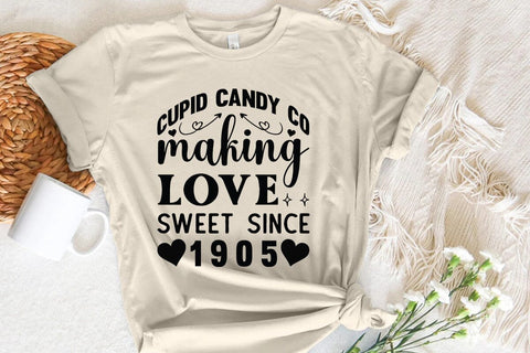 Cupid candy co making love sweet since 1905 SVG Angelina750 