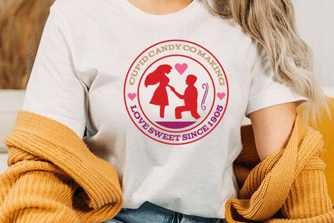 Cupid candy co making love sweet since 1905 SVG Angelina750 