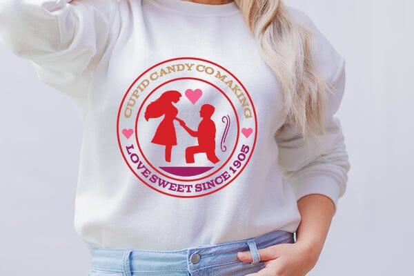 Cupid candy co making love sweet since 1905 SVG Angelina750 