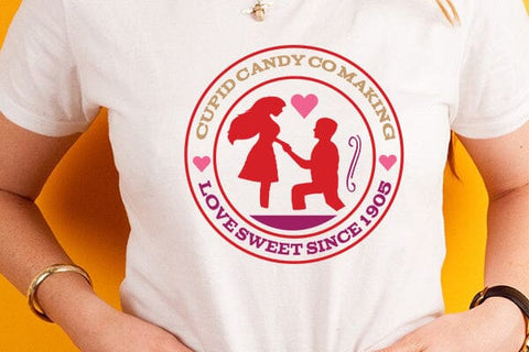 Cupid candy co making love sweet since 1905 SVG Angelina750 