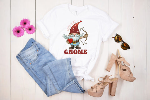 Cupid is My Gnome | Valentines Day Gnomes Sublimation Sublimation CraftLabSVG 