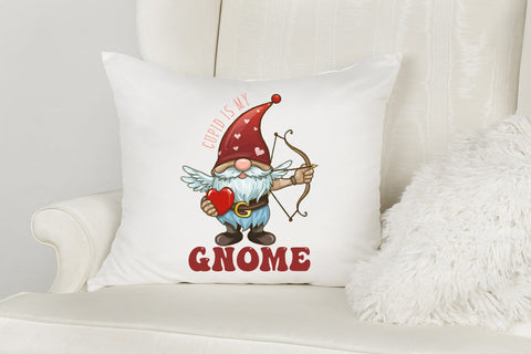Cupid is My Gnome | Valentines Day Gnomes Sublimation Sublimation CraftLabSVG 