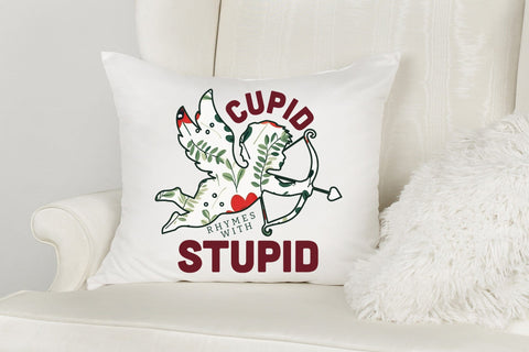 Cupid Rhymes with Stupid PNG Sublimation Sublimation CraftLabSVG 