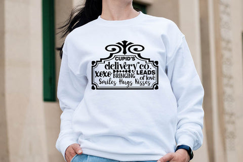 cupid s delivery co xoxo bringing leads of love smiles hugs kisses SVG Angelina750 
