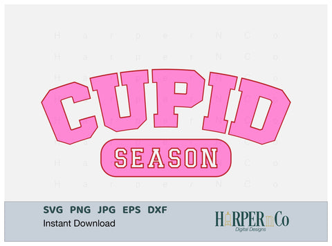 Cupid Season SVG PNG Cut EPS File SVG HarperNCo 