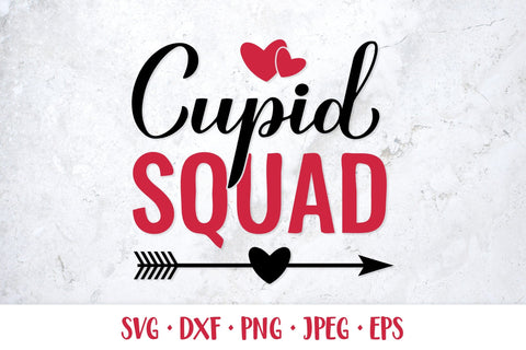 Cupid squad SVG. Valentines Day saying. Shirt design SVG LaBelezoka 