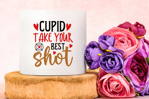 Cupid take your best shot Svg Design SVG Regulrcrative 