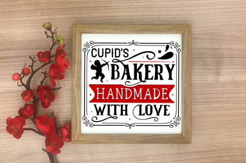 Cupids bakery handmade with love SVG design SVG Regulrcrative 