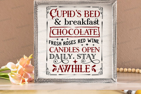 Cupids bed & breakfast Svg Design SVG Regulrcrative 