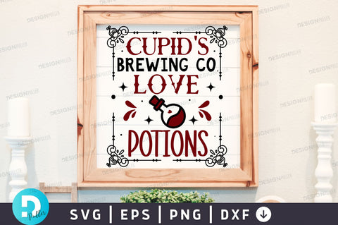 Cupids brewing co love Svg Design SVG Regulrcrative 