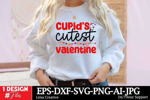 Cupids Cutest Valentine SVG Cut File Cupids Cutest Valentine SVG Insomnia Std 