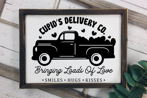 Cupid's Delivery Co, Farmhouse Valentine SVG SVG CraftLabSVG 