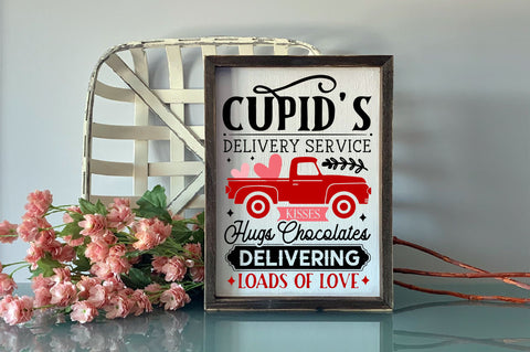 Cupids delivery service kisses hug SVG design SVG Regulrcrative 