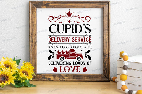 Cupids delivery service kisses Svg Design SVG Regulrcrative 