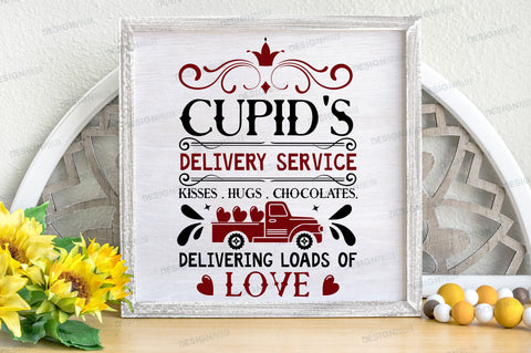 Cupids delivery service kisses Svg Design SVG Regulrcrative 