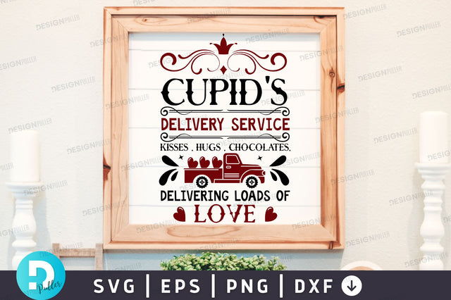 Cupids delivery service kisses Svg Design SVG Regulrcrative 