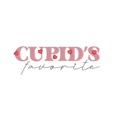 Cupid's Favorite Embroidery Design, 4 sizes, Instant Download Embroidery/Applique DESIGNS Nino Nadaraia 
