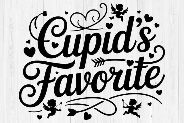 Cupid's Favorite SVG PNG, Funny Valentine Svg SVG Creativeart88 