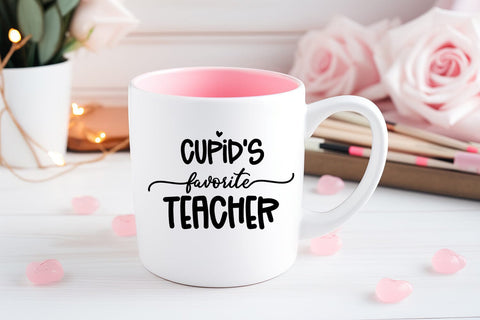Cupid's Favorite Teacher I Valentines Day Teacher Shirt SVG SVG Happy Printables Club 
