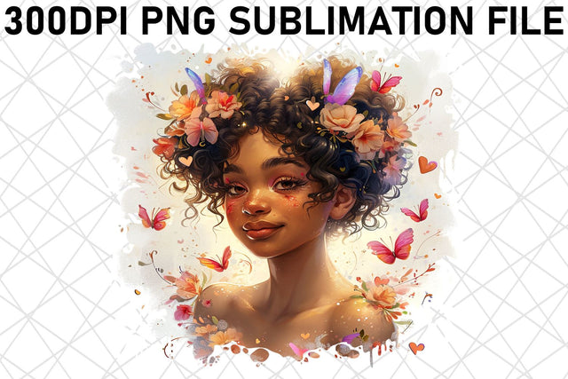 Cupid's Romantic Adventure: Watercolor Sublimation Sublimation afrosvg 