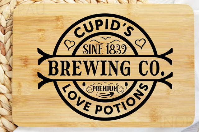 cupids sine 1832 Brewing co premium love potions SVG Angelina750 