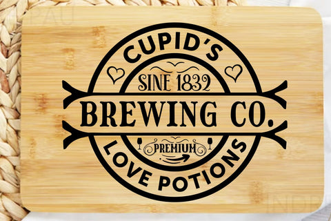 cupids sine 1832 Brewing co premium love potions SVG Angelina750 