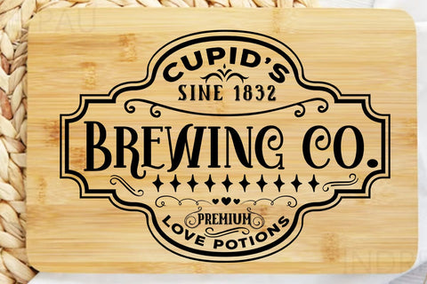 cupids sine 1832 Brewing co premium love potions SVG Angelina750 
