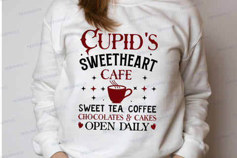 Cupids sweetheart cafe sweet Svg Design SVG Regulrcrative 