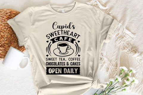 Cupids sweetheart cafe sweet tea coffee chocolates & cakes open daily SVG Angelina750 