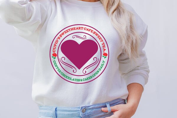 Cupids sweetheart cafe sweet tea coffee chocolates & cakes open daily SVG Angelina750 