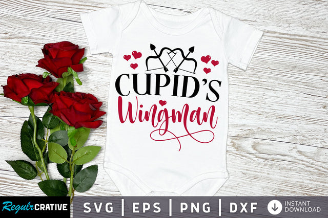 Cupid's wingman svg Design SVG Regulrcrative 