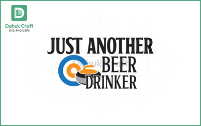 Curling & Beer SVG – Funny Fan Style Curling & Beer SVG PNG & EPS V14 SVG dahukdesign 