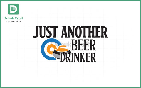 Curling & Beer SVG – Funny Fan Style Curling & Beer SVG PNG & EPS V14 SVG dahukdesign 