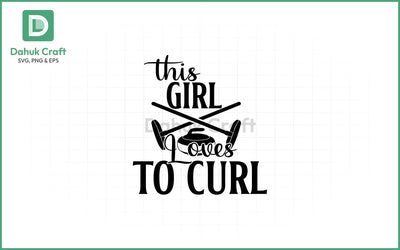 Curling & Beer SVG – Funny Fan Style Curling & Beer SVG PNG & EPS V20 SVG dahukdesign 