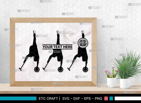 Curling Monogram, Curling Silhouette, Curling SVG, Curling Sport Svg, Sport Svg, Curling Broom Svg, Winter Sports Svg, SB00561 SVG ETC Craft 