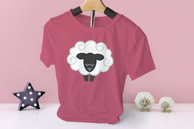 Curly Sheep Applique Embroidery Embroidery/Applique DESIGNS Designed by Geeks 