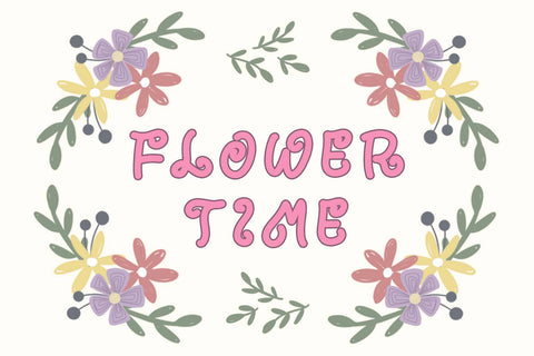 Curly Spring Font Prasetya Letter 